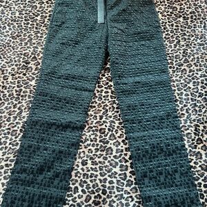 Elegant Black Straight Leg Pants